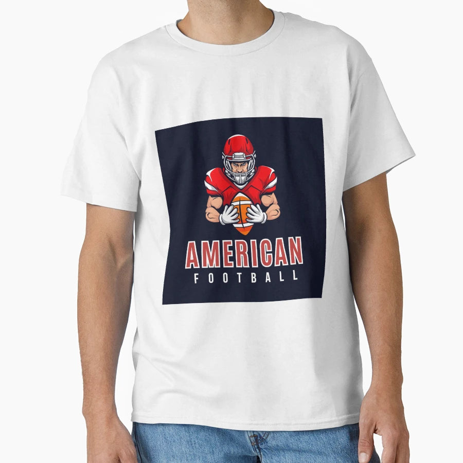 American Football T-Shirt - Unique Graphic Unisex - T-Shirt, Sweatshirt, Hoodie
