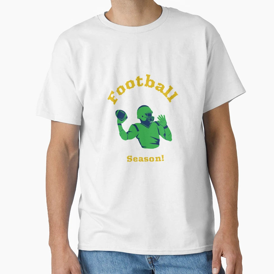 Football Season T-Shirt - Unique Graphic Unisex - T-Shirt, Sweatshirt, Hoodie