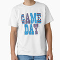 Football Mom Checkered Star Gameday T-Shirt - Aesthetic Graphic for Adults - T-Shirt, Sweatshirt, Hoodie