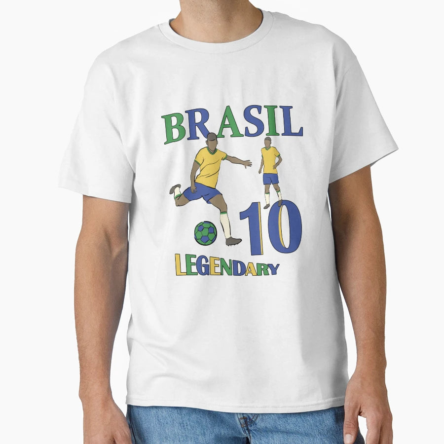 Brasil Futebol T-Shirt - Trendy Graphic Men Women - T-Shirt, Sweatshirt, Hoodie