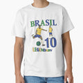 Brasil Futebol T-Shirt - Trendy Graphic Men Women - T-Shirt, Sweatshirt, Hoodie