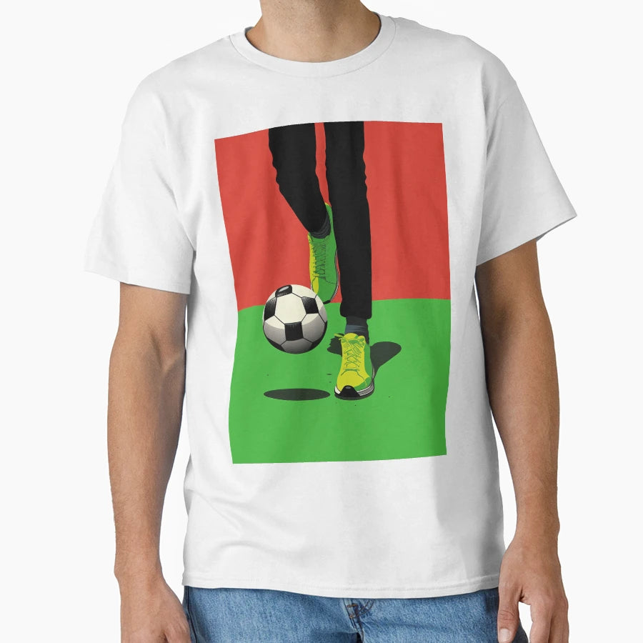 Kick Soccer Futsal T-Shirt - Graphic Print for Adults - T-Shirt, Sweatshirt, Hoodie