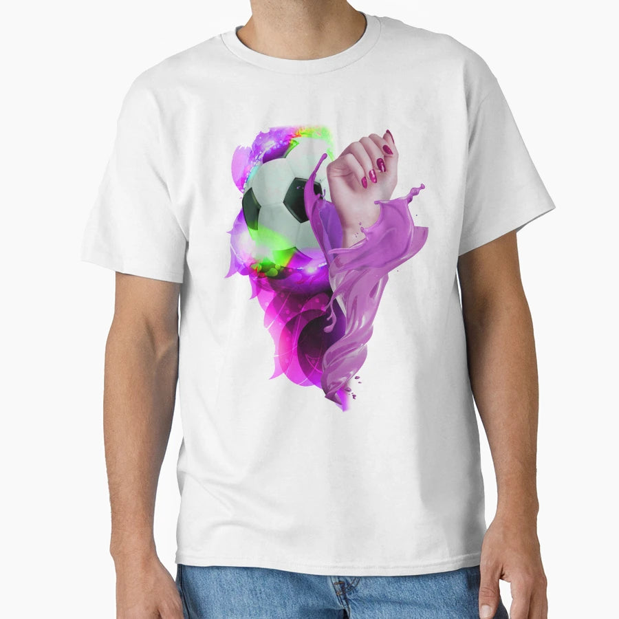 Football Female T-Shirt - Streetwear Style for Adults - T-Shirt, Sweatshirt, Hoodie