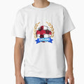 England Football Team T-Shirt - Custom Art Print Unisex - T-Shirt, Sweatshirt, Hoodie
