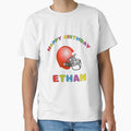 Birthday American Football Helmet T-Shirt - Unique Graphic for Adults - T-Shirt, Sweatshirt, Hoodie
