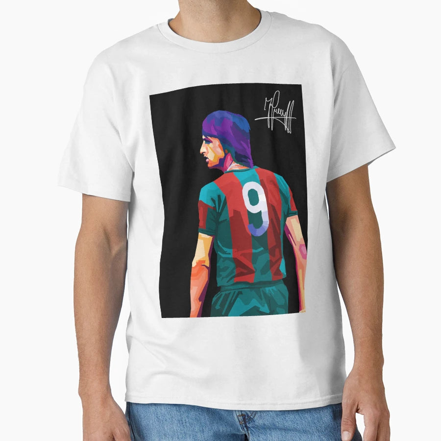 Johan Cruyff Pop Art T-Shirt - Streetwear Style Men Women - T-Shirt, Sweatshirt, Hoodie