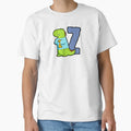 Alphabet Letter Z T Rex T-Shirt - Custom Art Print Unisex - T-Shirt, Sweatshirt, Hoodie