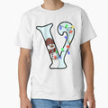 Holiday themed letter V by Artistkhg - Adult & Kids T-Shirts, Sweatshirts & Hoodies apparel design preview 1