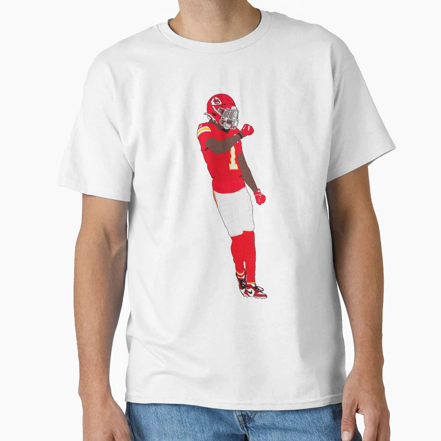 Xavier Worthy Touchdown T-Shirt - Graphic Print Men Women - T-Shirt, Sweatshirt, Hoodie