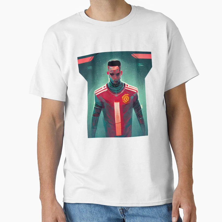 Future Foorballer T-Shirt - Minimalist Print Men Women - T-Shirt, Sweatshirt, Hoodie
