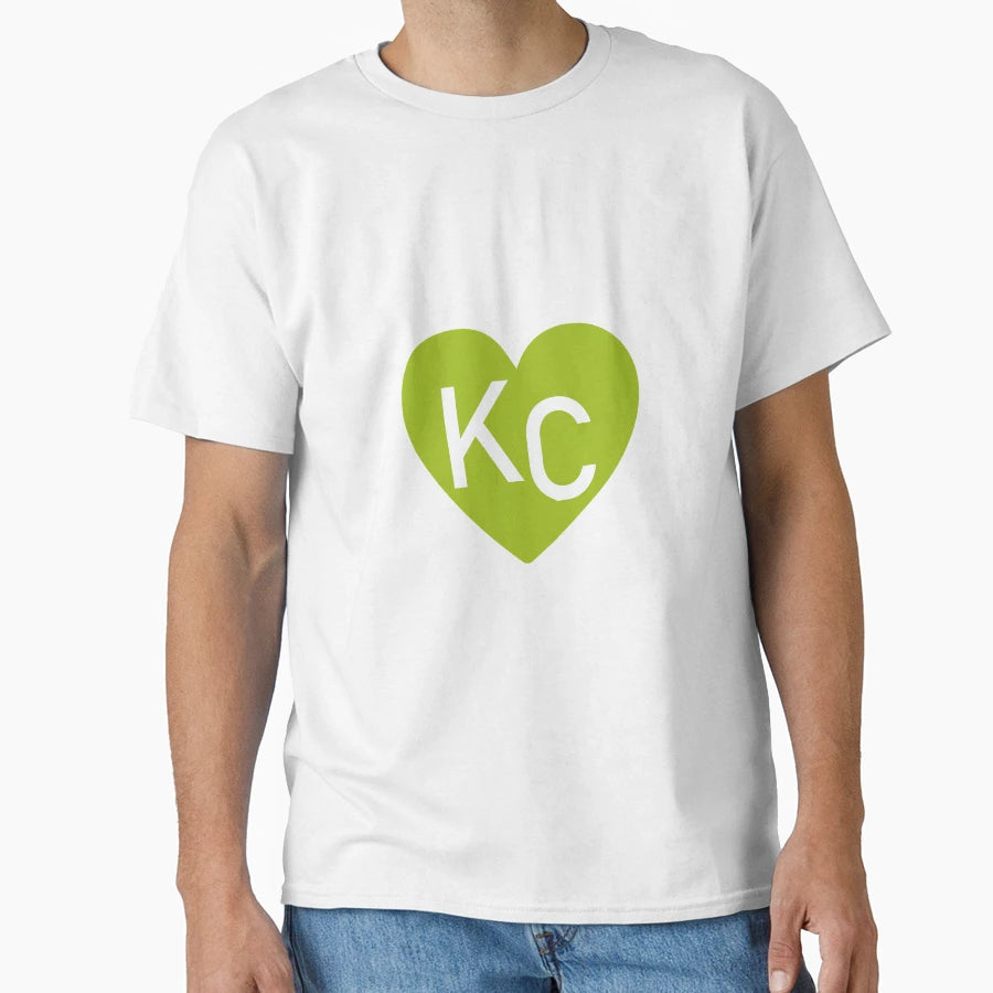 Kc Heart T-Shirt - Custom Art Print Men Women - T-Shirt, Sweatshirt, Hoodie