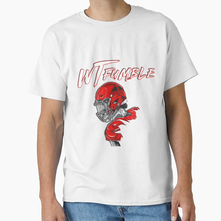 What Fumble Red T-Shirt - Casual Everyday Wear Men Women - T-Shirt, Sweatshirt, Hoodie
