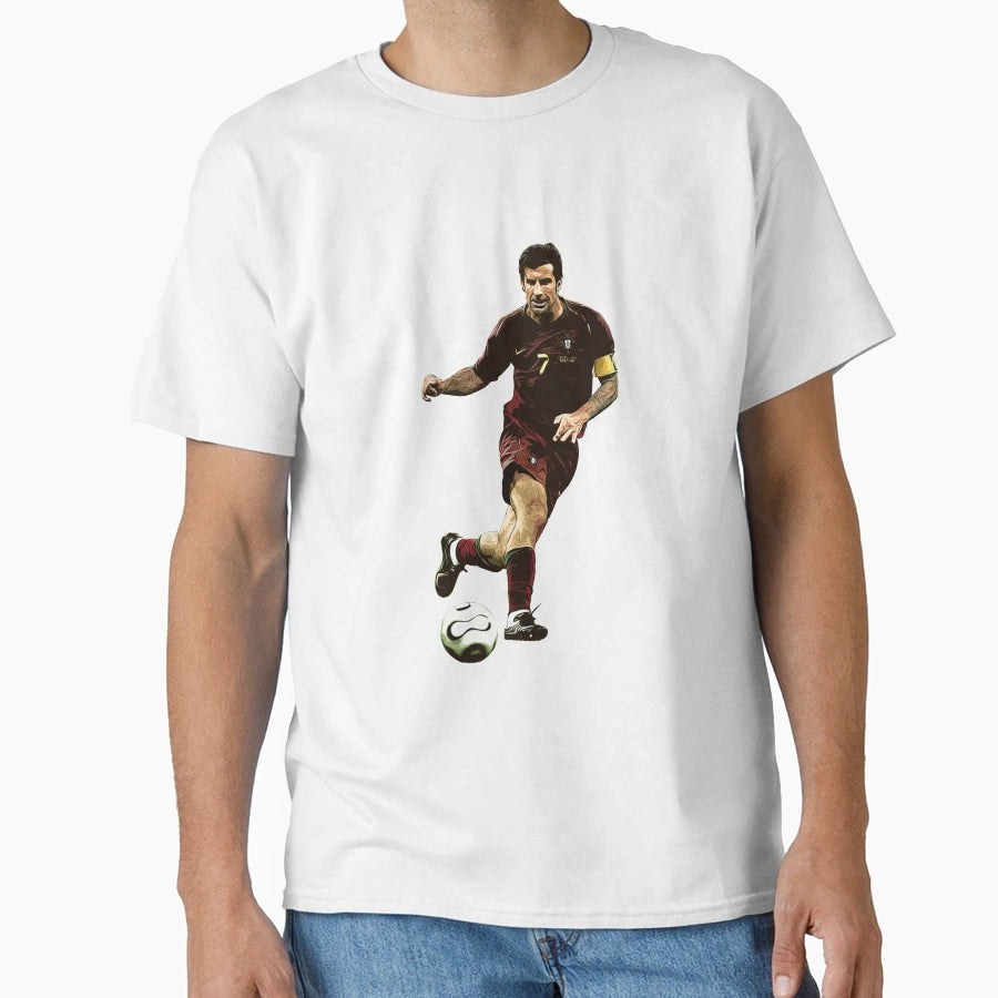 Copy Luis Figo Legend Hope T-Shirt - Unique Graphic Unisex - T-Shirt, Sweatshirt, Hoodie