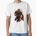 American Football Color Painting No 9 T-Shirt - Novelty Apparel for Adults - T-Shirt, Sweatshirt, Hoodie