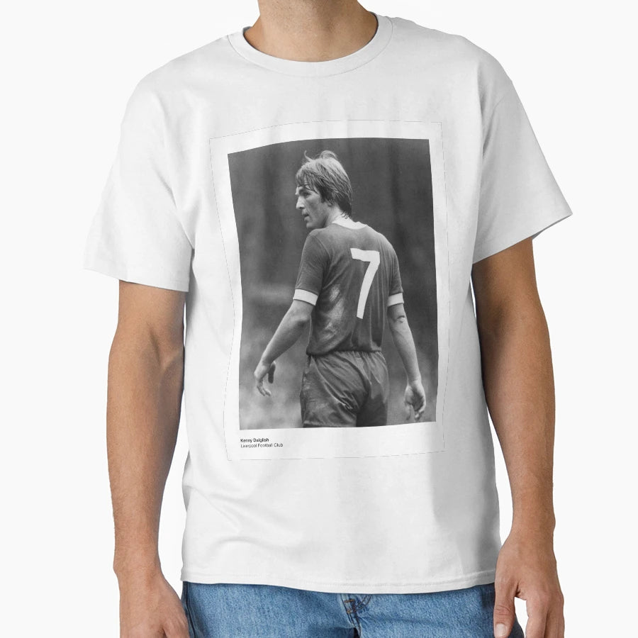 Kenny Dalglish Liverpool Football T-Shirt - Aesthetic Graphic for Adults - T-Shirt, Sweatshirt, Hoodie