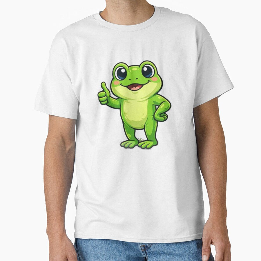 Cute frog by FroggyOnly - Adult & Kids T-Shirts, Sweatshirts & Hoodies apparel design preview 1