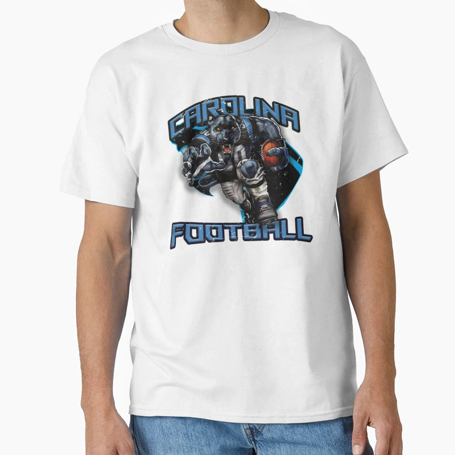 Carolina Football Detroit Football T-Shirt - Fun Novelty Design for Adults - T-Shirt, Sweatshirt, Hoodie