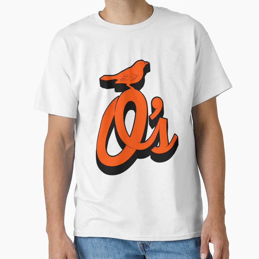 Orioles Drop Shadow T-Shirt - Graphic Print Men Women - T-Shirt, Sweatshirt, Hoodie