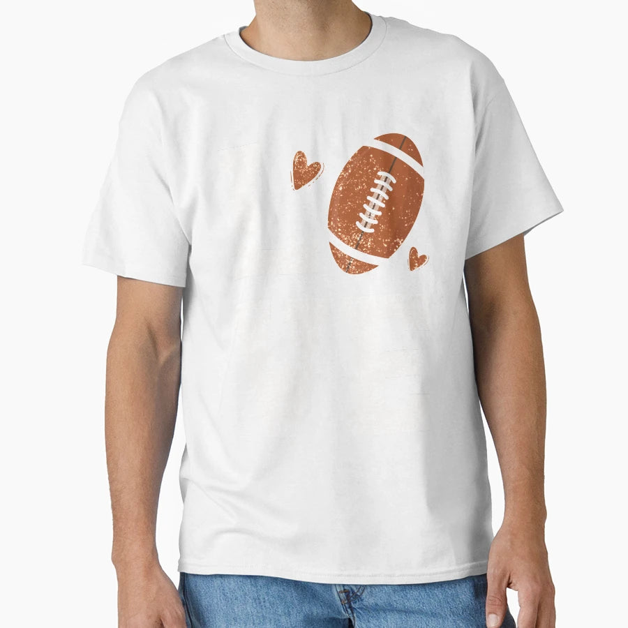 Love Football T-Shirt - Unique Graphic Men Women - T-Shirt, Sweatshirt, Hoodie
