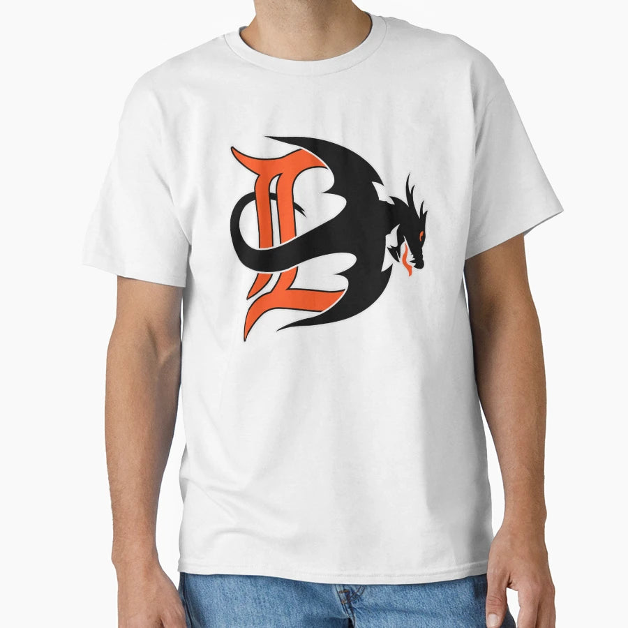 Donora Dragons Fantasy Football Team Logo T-Shirt - Trendy Graphic Unisex - T-Shirt, Sweatshirt, Hoodie