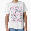 Pink sweet moments froggy pattern by naanlin - Adult & Kids T-Shirts, Sweatshirts & Hoodies apparel design preview 1
