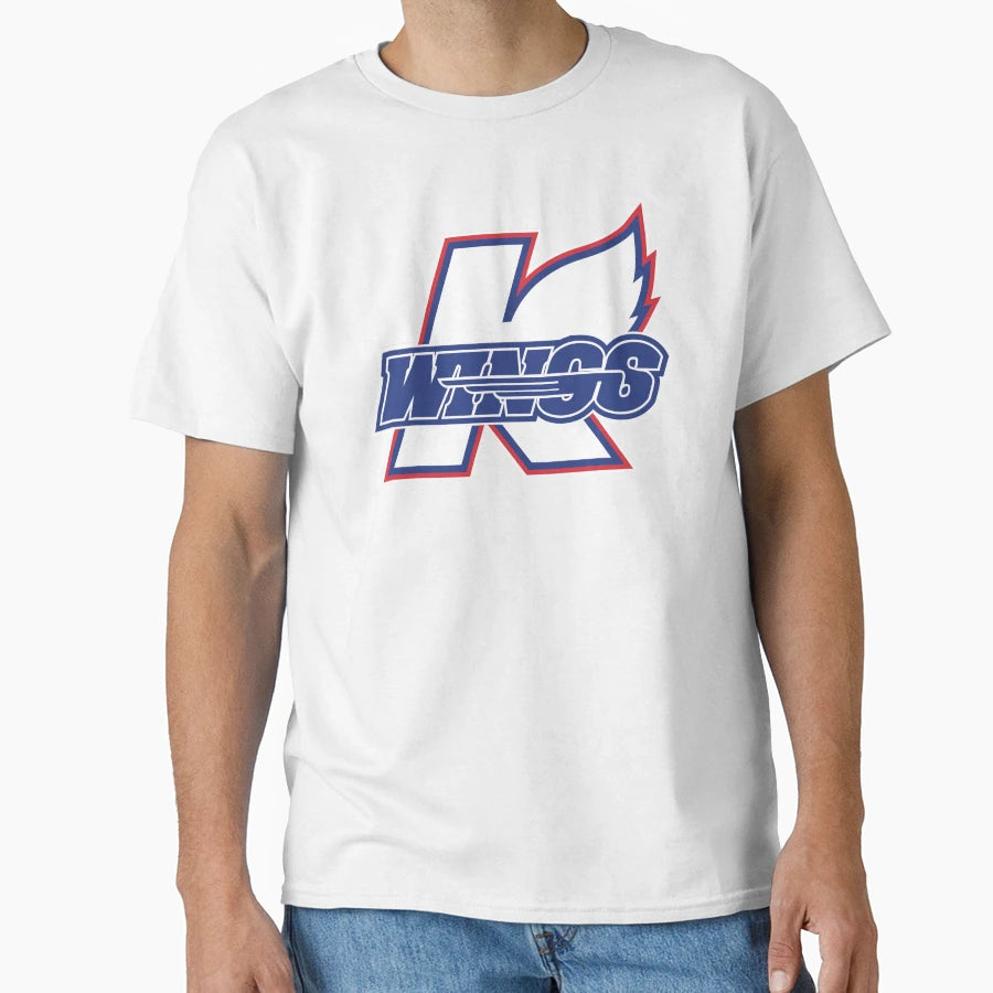 Kalamazoo Wings T-Shirt - Minimalist Print for Adults - T-Shirt, Sweatshirt, Hoodie