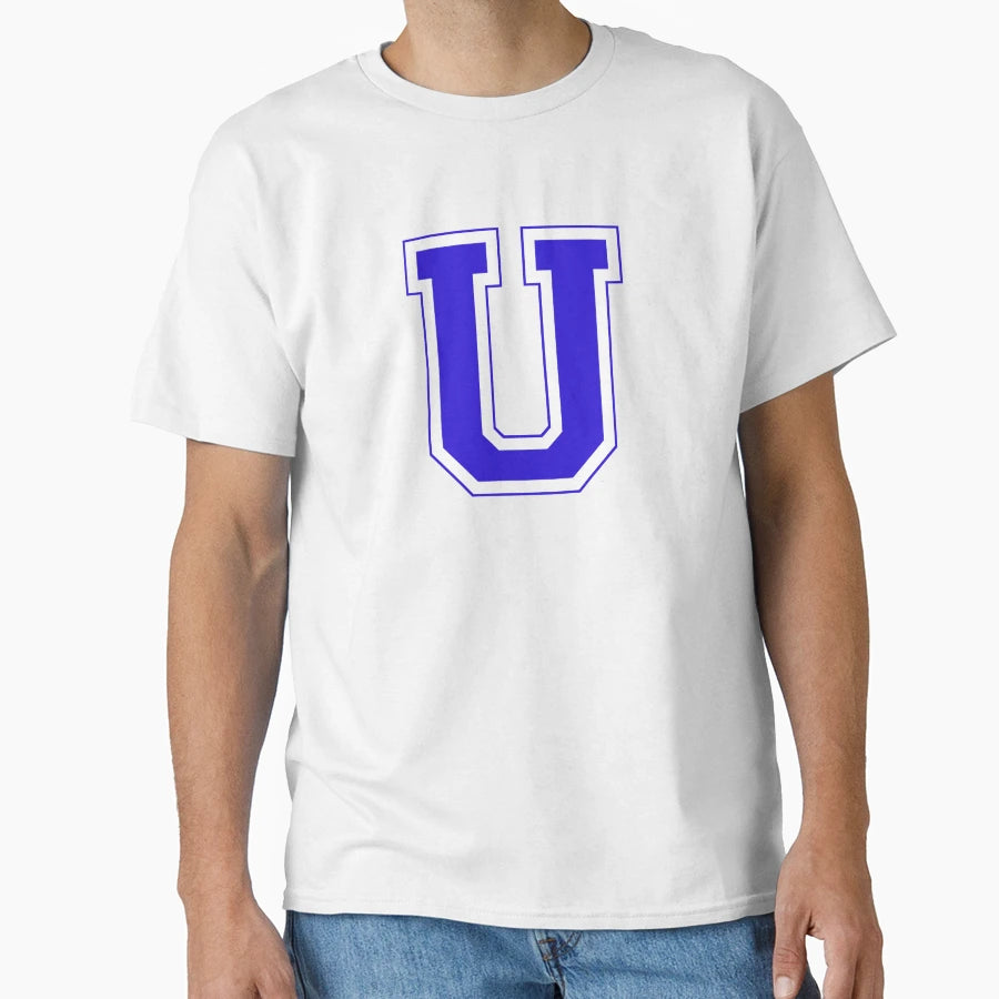 Varsity Letter U T-Shirt - Streetwear Style for Adults - T-Shirt, Sweatshirt, Hoodie