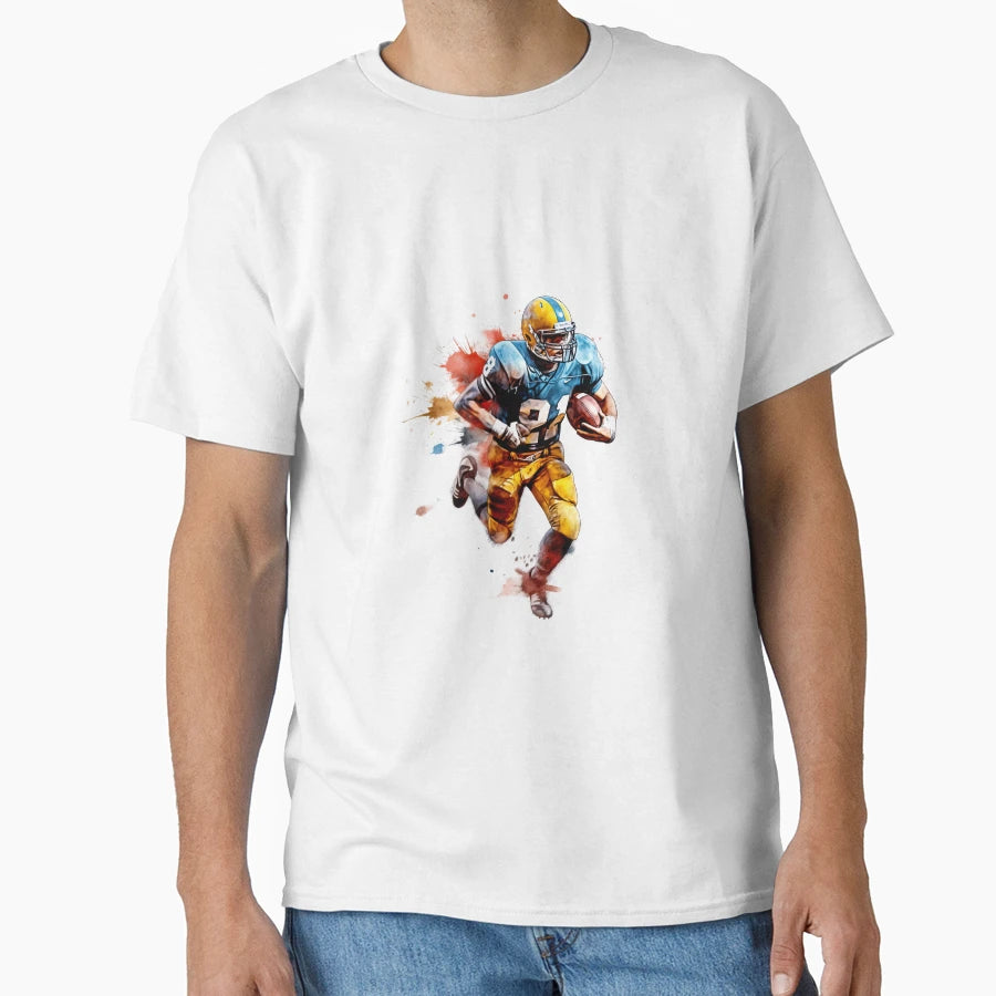 America Football Player Helm T-Shirt - Novelty Apparel Unisex - T-Shirt, Sweatshirt, Hoodie