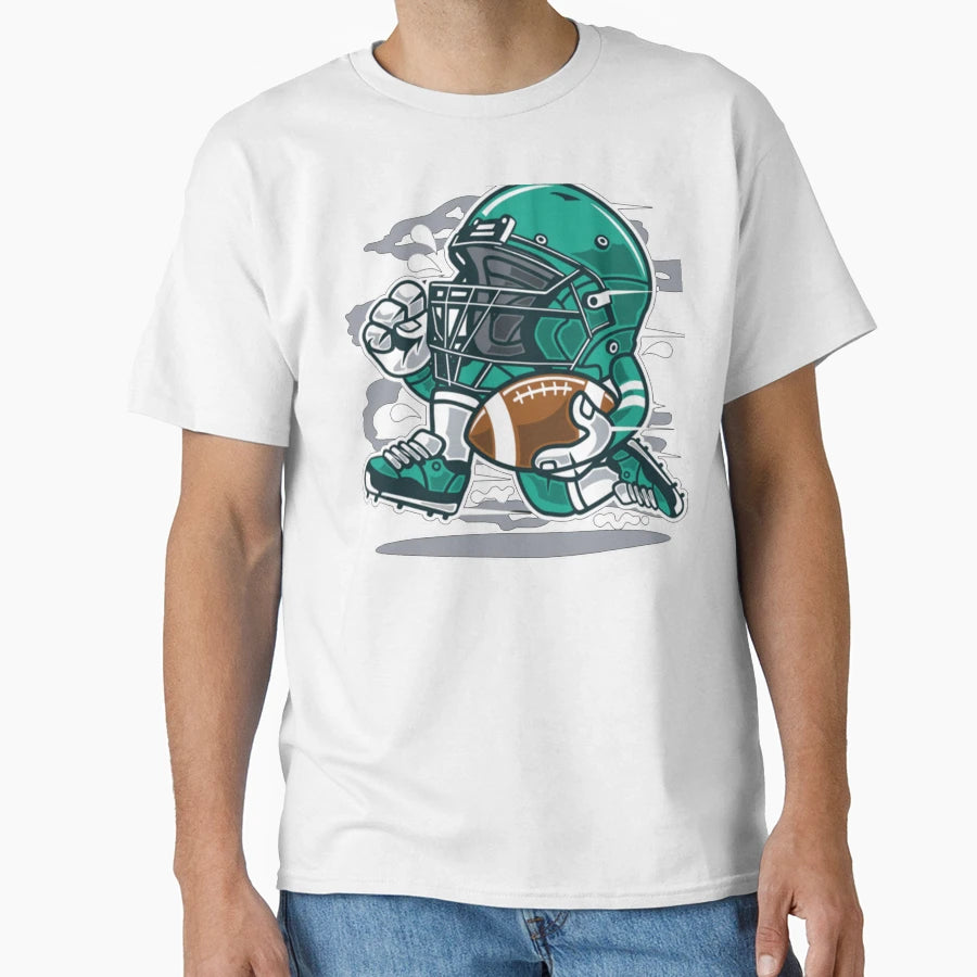 Art Football Sport Right T-Shirt - Novelty Apparel Unisex - T-Shirt, Sweatshirt, Hoodie