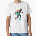 Painted Footballer T-Shirt - Fun Novelty Design Men Women - T-Shirt, Sweatshirt, Hoodie