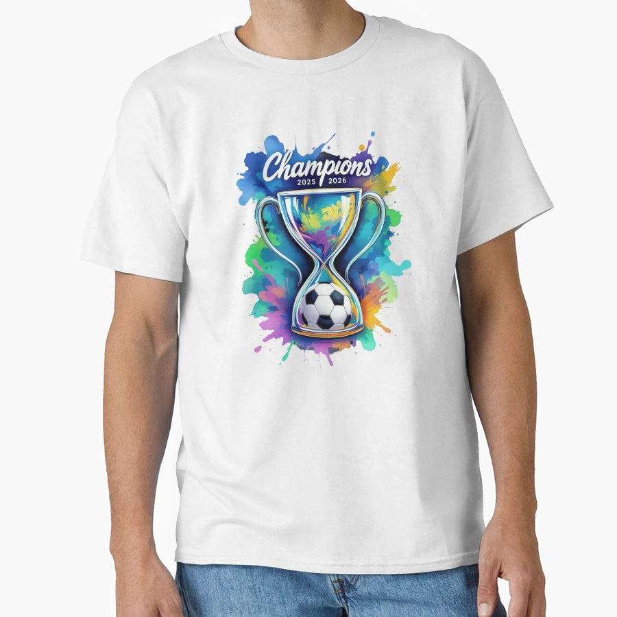 Fantasy Soccer Champions Season 2025 2026 T-Shirt - Novelty Apparel Unisex - T-Shirt, Sweatshirt, Hoodie