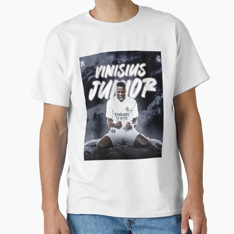 Wallpaper Vinicius Jr T-Shirt - Custom Art Print Men Women - T-Shirt, Sweatshirt, Hoodie