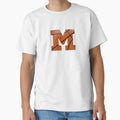 Personalized Basketball Monogram Initial M T-Shirt - Unique Graphic Unisex - T-Shirt, Sweatshirt, Hoodie