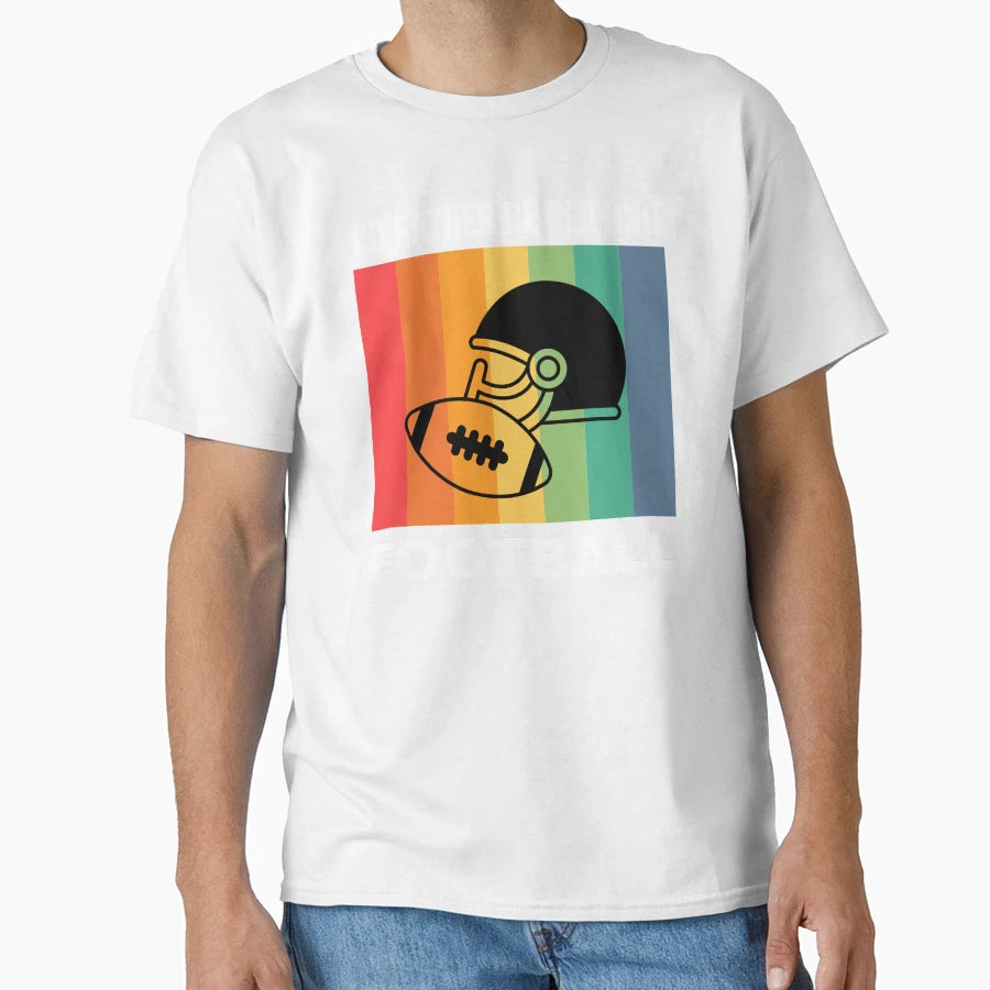 Id Rather Be Playing Football T-Shirt - Unique Graphic for Adults - T-Shirt, Sweatshirt, Hoodie