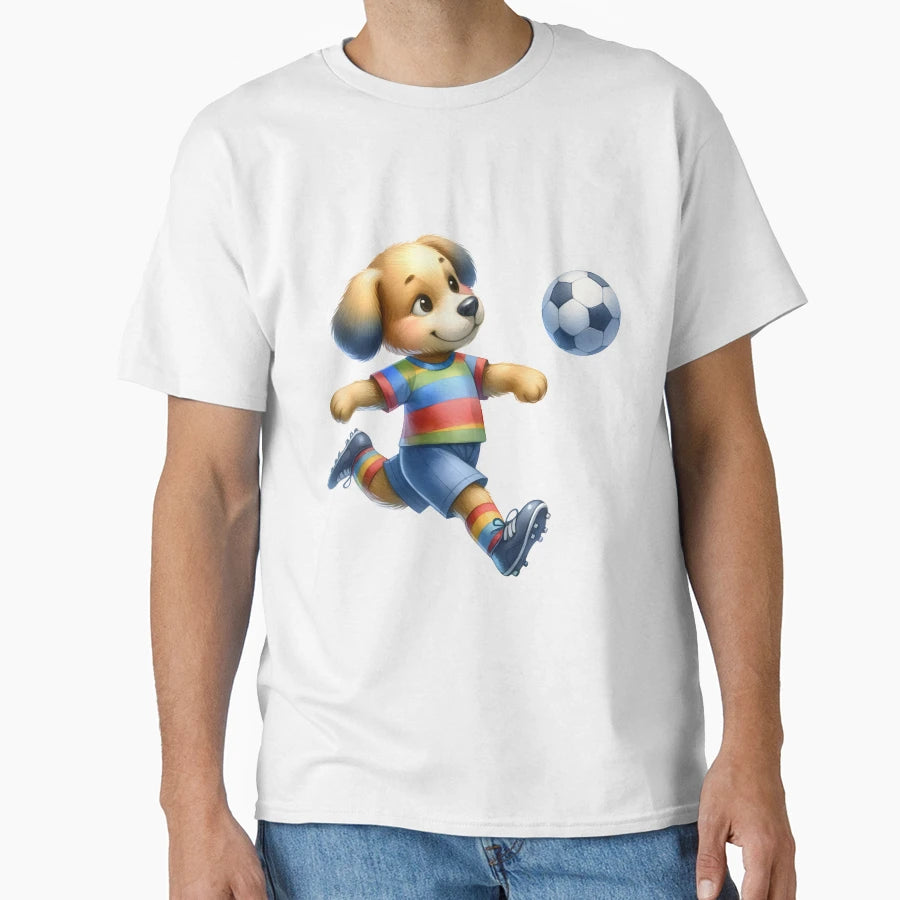 Dreamy Dribbler Whimsical Dog T-Shirt - Casual Everyday Wear Men Women - T-Shirt, Sweatshirt, Hoodie