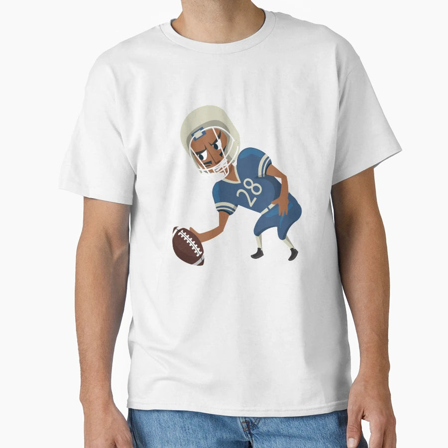 Star American Football Player Center Nr T-Shirt - Graphic Print for Adults - T-Shirt, Sweatshirt, Hoodie