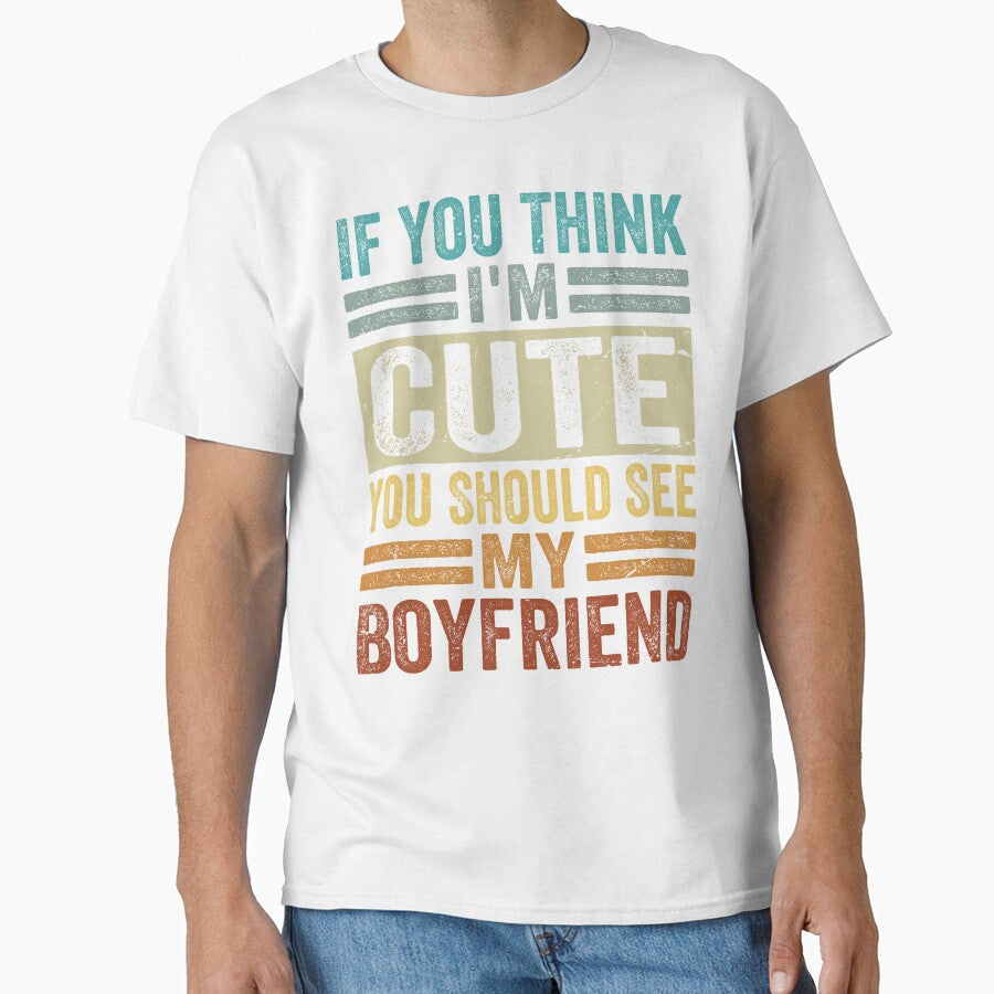 Cute Boyfriend Warning by SiarheiYur - Adult & Kids T-Shirts, Sweatshirts & Hoodies apparel design preview 1