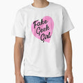 Fake Geek Girl by Saltsaidsweet - Adult & Kids T-Shirts, Sweatshirts & Hoodies apparel design preview 1