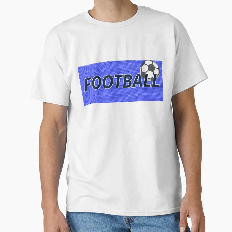 Football T-Shirt - Minimalist Print Unisex - T-Shirt, Sweatshirt, Hoodie
