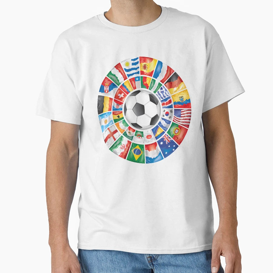 International Football T-Shirt - Unique Graphic Men Women - T-Shirt, Sweatshirt, Hoodie