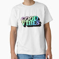 Gradient Pastel Green Spectrum 3D Extruded Retro - Adult & Kids T-Shirts, Sweatshirts & Hoodies apparel design preview 1