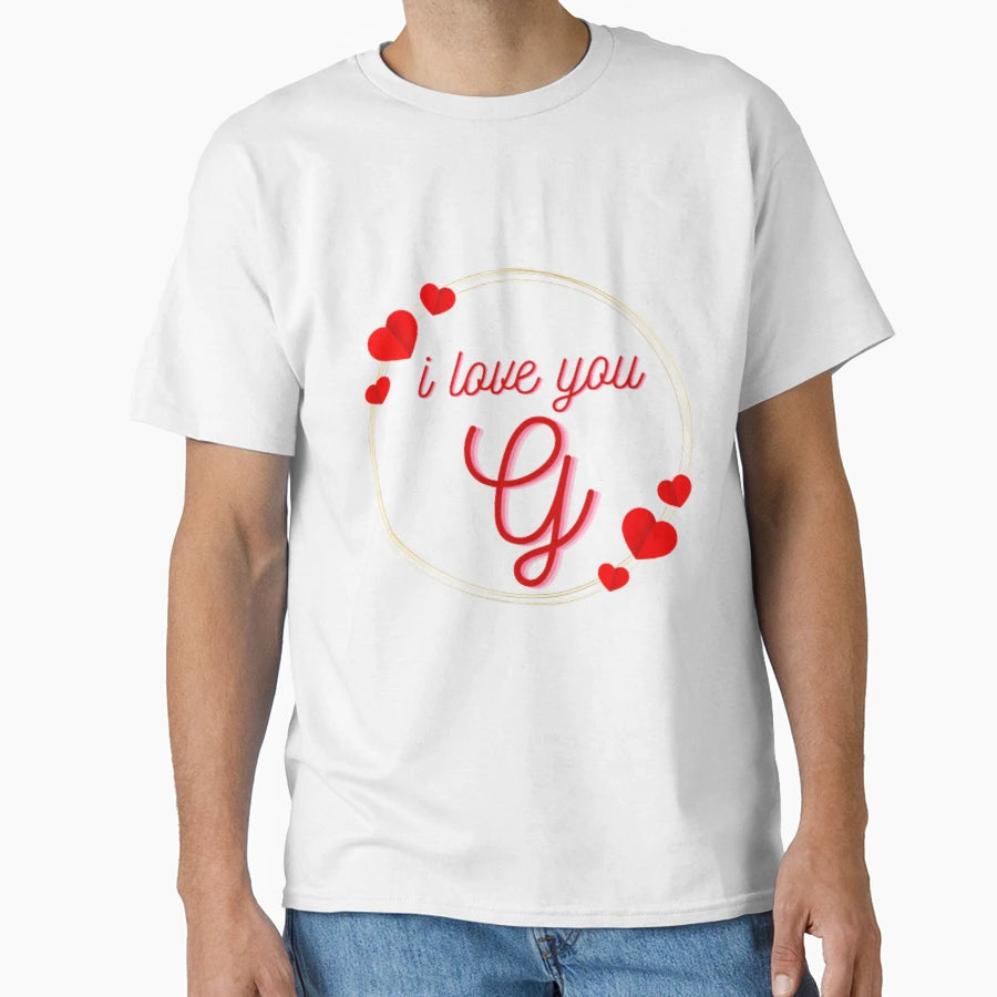 Alphabet Abc I Love You T-Shirt - Fun Novelty Design Men Women - T-Shirt, Sweatshirt, Hoodie
