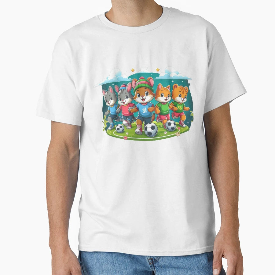 Unstoppable Furry Friends T-Shirt - Aesthetic Graphic Men Women - T-Shirt, Sweatshirt, Hoodie