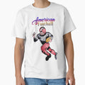American Football Illustration T-Shirt - Aesthetic Graphic for Adults - T-Shirt, Sweatshirt, Hoodie