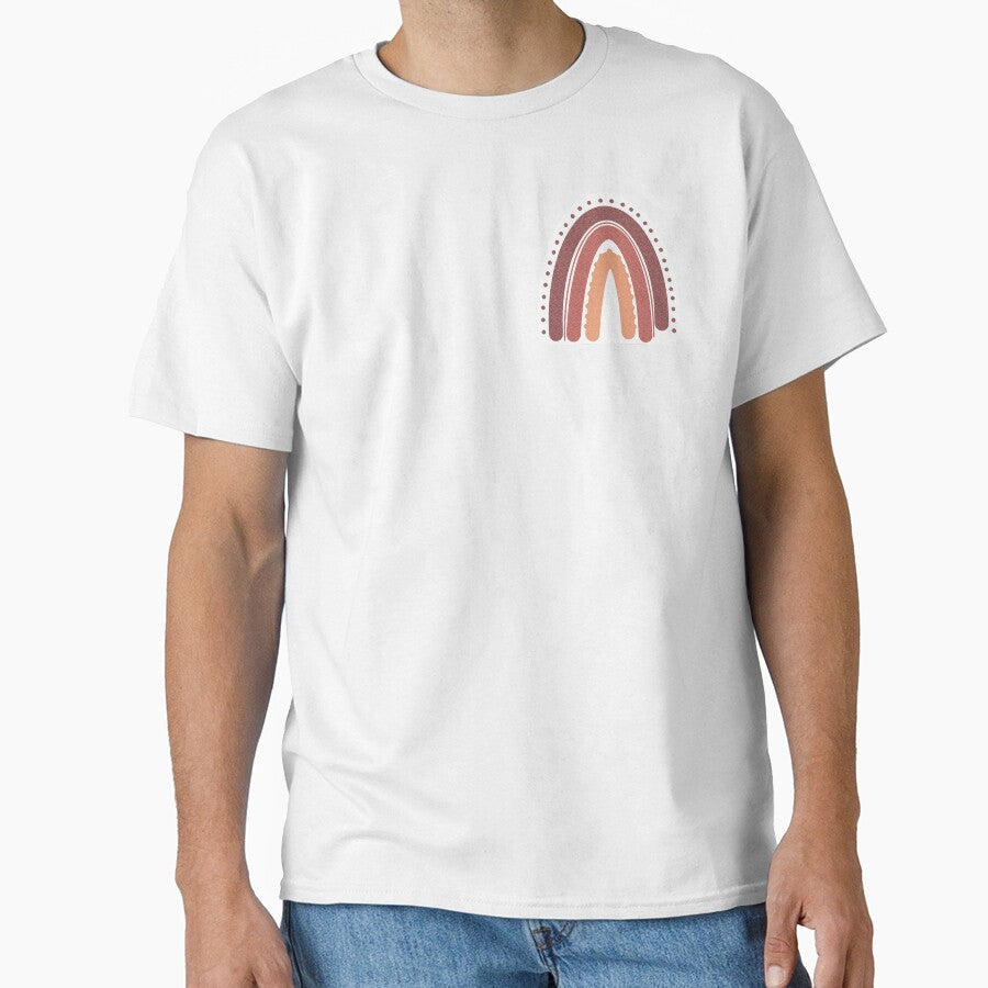 Boho rainbow by Dina Clemente - Adult & Kids T-Shirts, Sweatshirts & Hoodies apparel design preview 1