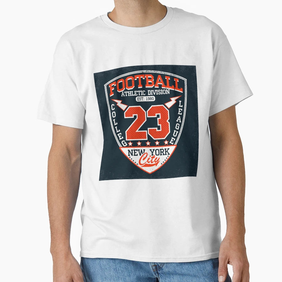 New York Football T-Shirt - Aesthetic Graphic for Adults - T-Shirt, Sweatshirt, Hoodie