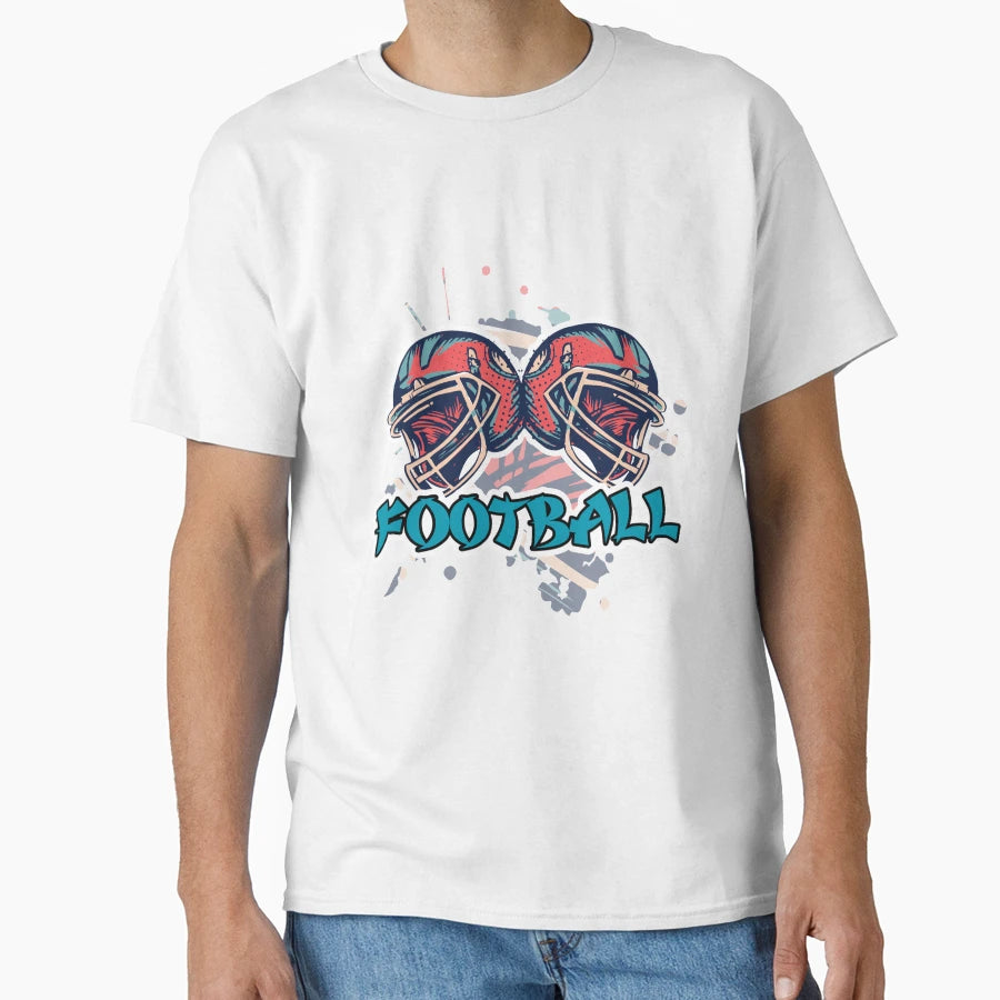 Amercian Football Quarterback Designer T-Shirt - Novelty Apparel Unisex - T-Shirt, Sweatshirt, Hoodie
