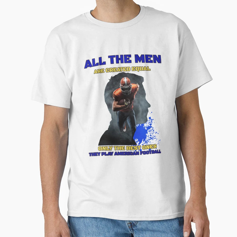 American Football Gridiron Action T-Shirt - Trendy Graphic Unisex - T-Shirt, Sweatshirt, Hoodie