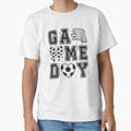 Soccer Game Day T-Shirt - Custom Art Print Unisex - T-Shirt, Sweatshirt, Hoodie