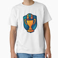 Trophy Logo Soccer Ball T-Shirt - Graphic Print Men Women - T-Shirt, Sweatshirt, Hoodie